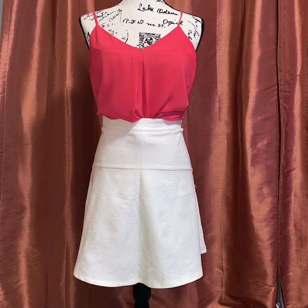 Love Richie White Flared Skirt – Size L